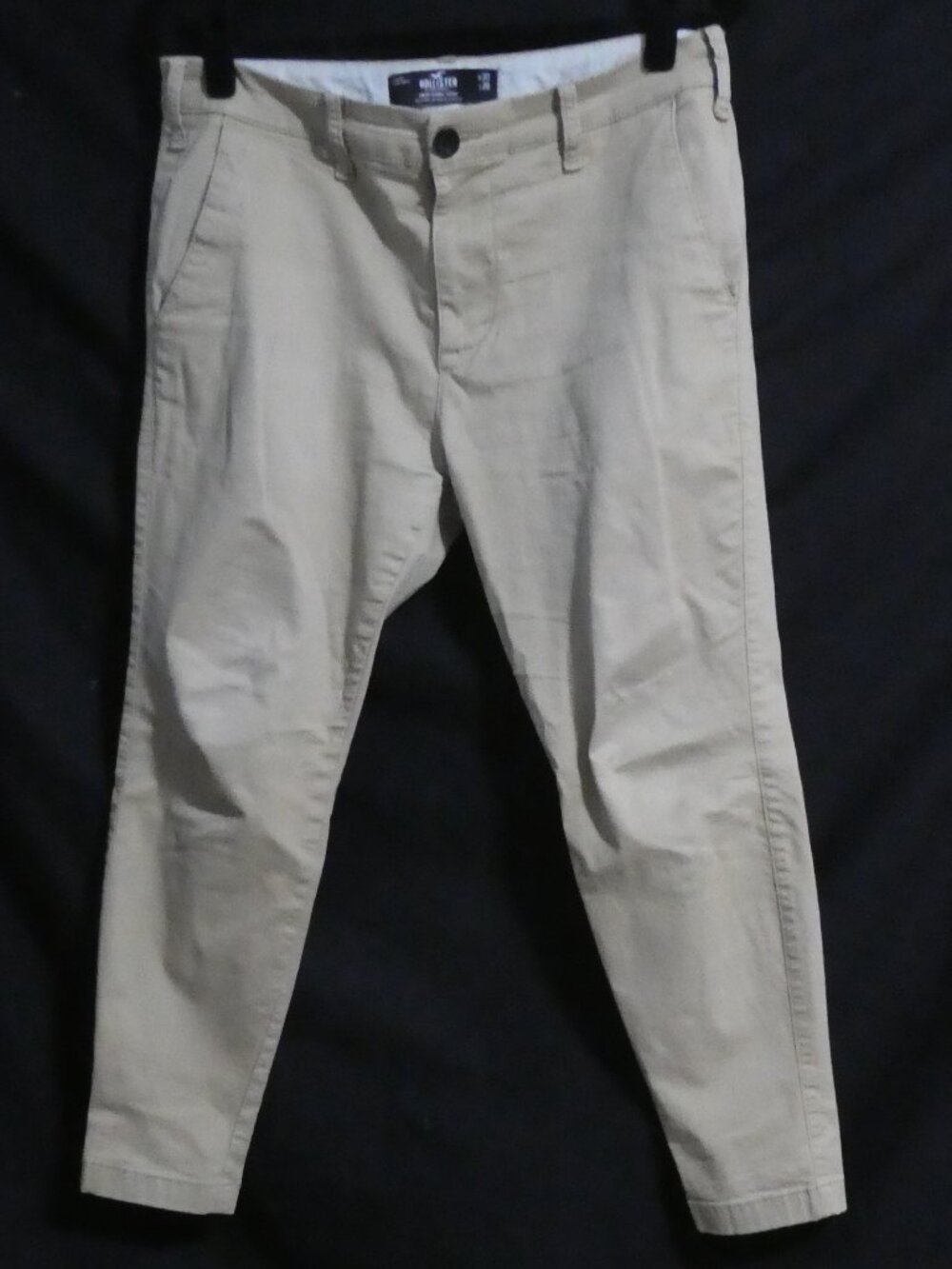 HOLLISTER CALIFORNIA Khaki Chino Pants Tan Men's W30 L28